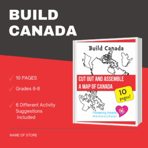 Build Canada Map Activity